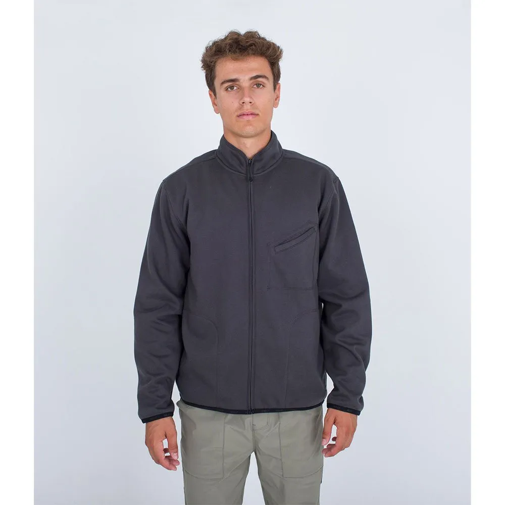 

Флис Hurley Bondi Heat full zip, серый