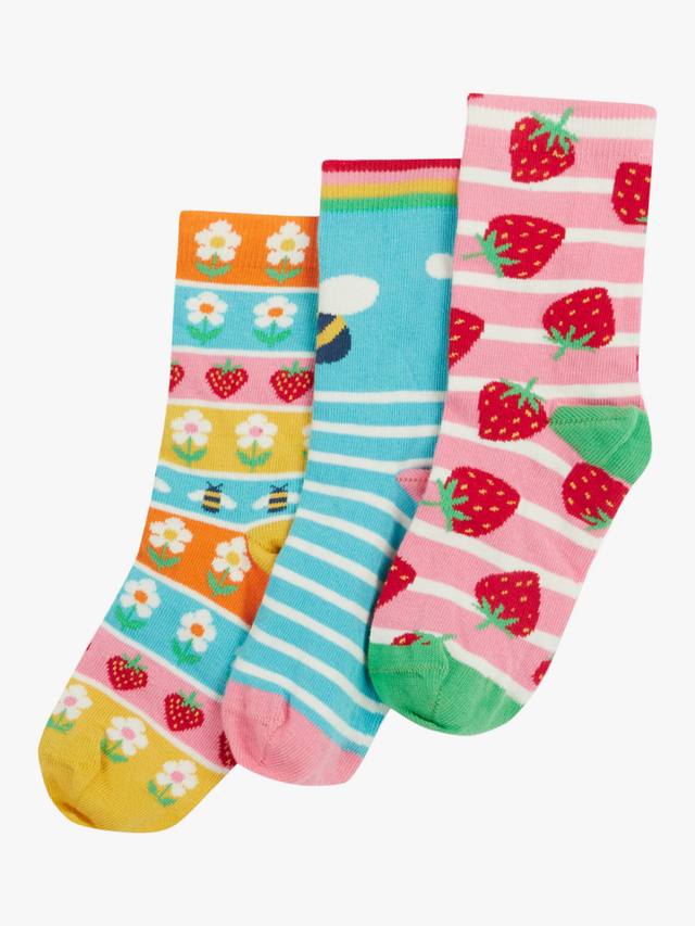 

Детские носки rock my summer garden Frugi, разноцветный
