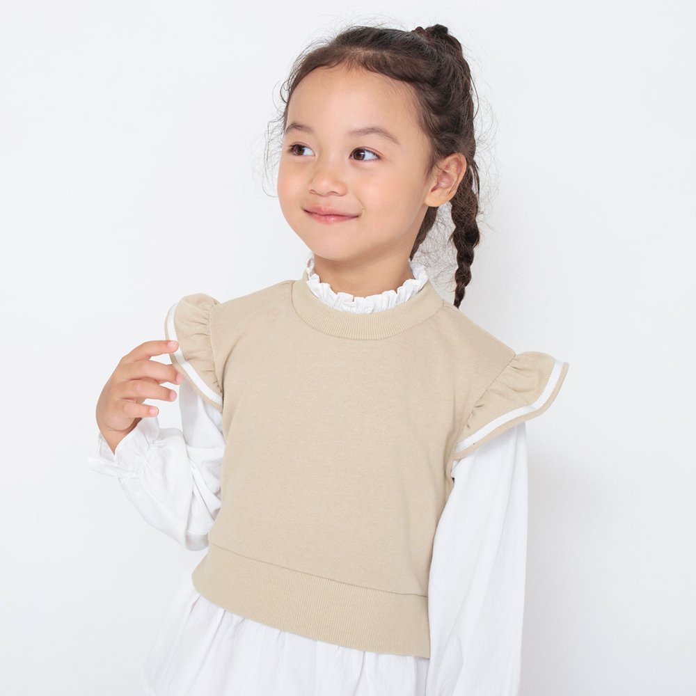 Футболка Блузки с многослойным дизайном Branshes, beige