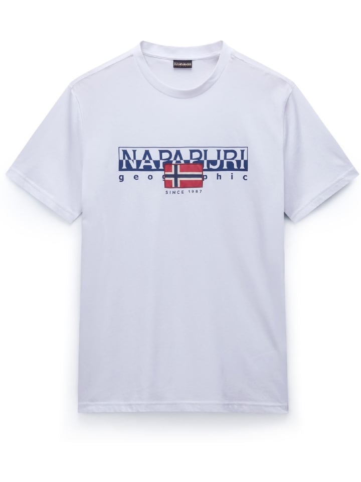 

Футболка S-Aylmer Napapijri, белый