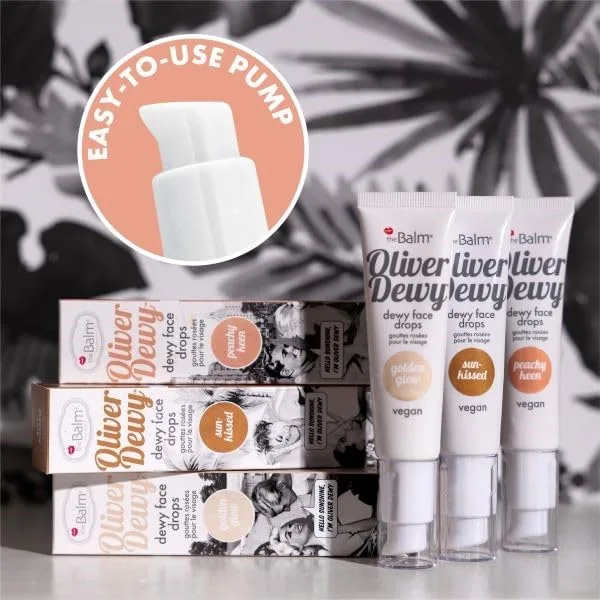 Капли для лица theBalm Oliver Dewy - Peachy Keen, Peachy Keen — фото 4