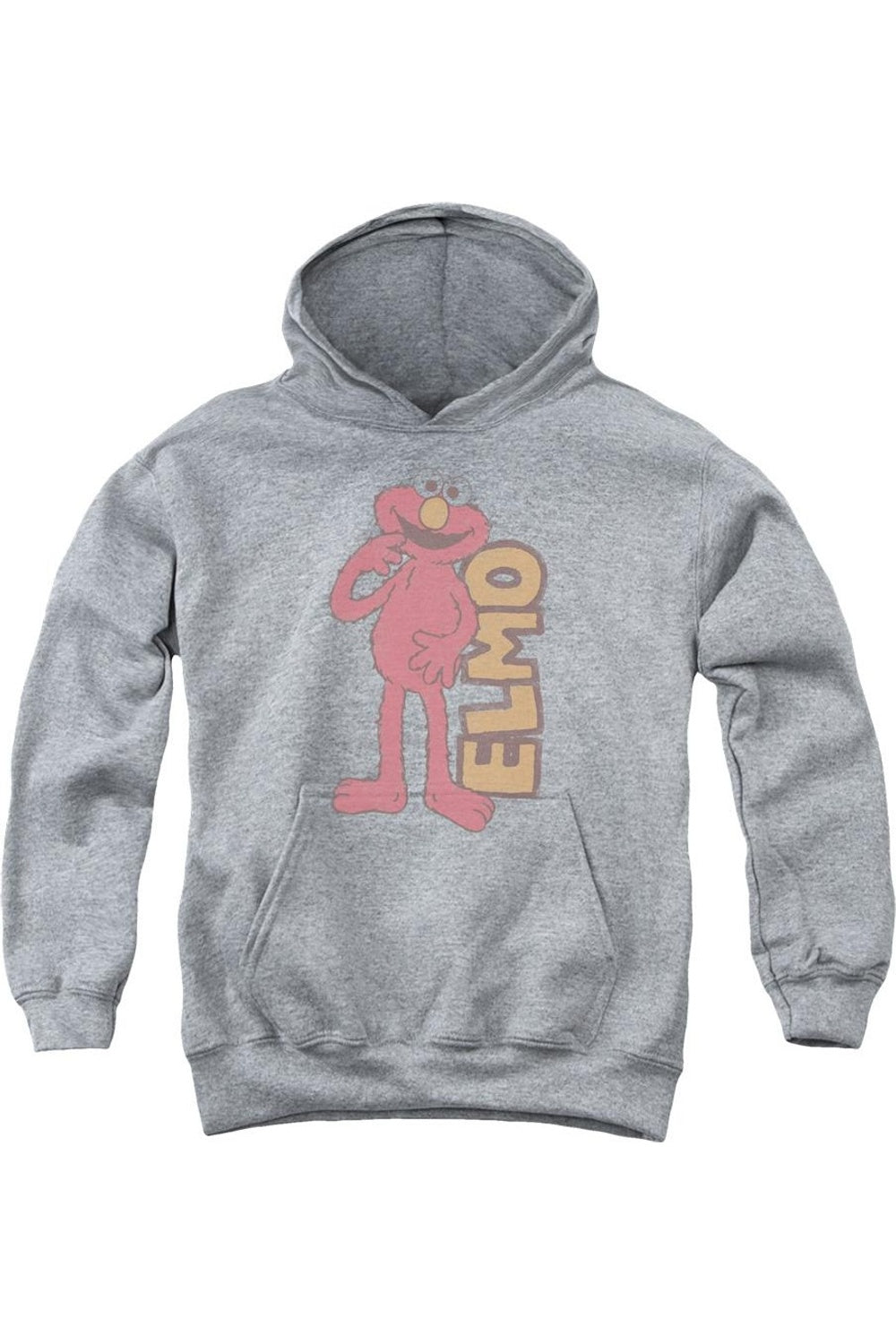 

Винтажный худи с Элмо из «Улицы Сезам» для детей Gildan, Athletic Heather