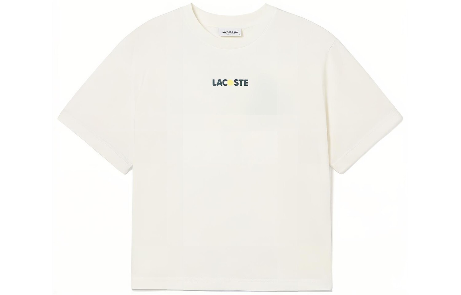 

Футболка из хлопка с аппликацией логотипа Lacoste