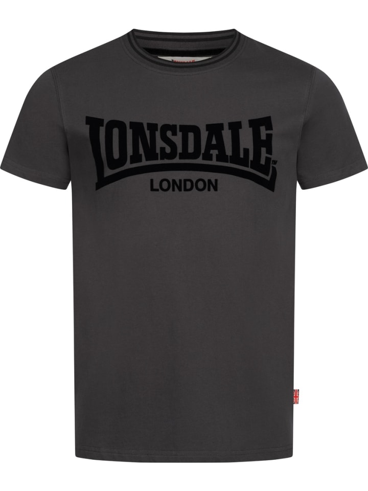 

Футболка Potternewton Herren T-Shirt normale Passform Lonsdale, черный