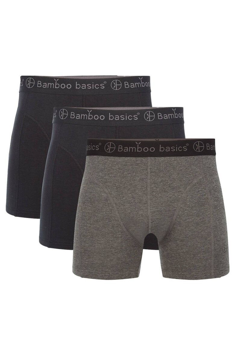 

Боксеры с логотипом Rico 17071 на талии — 3 пары Bamboo Basics, черный