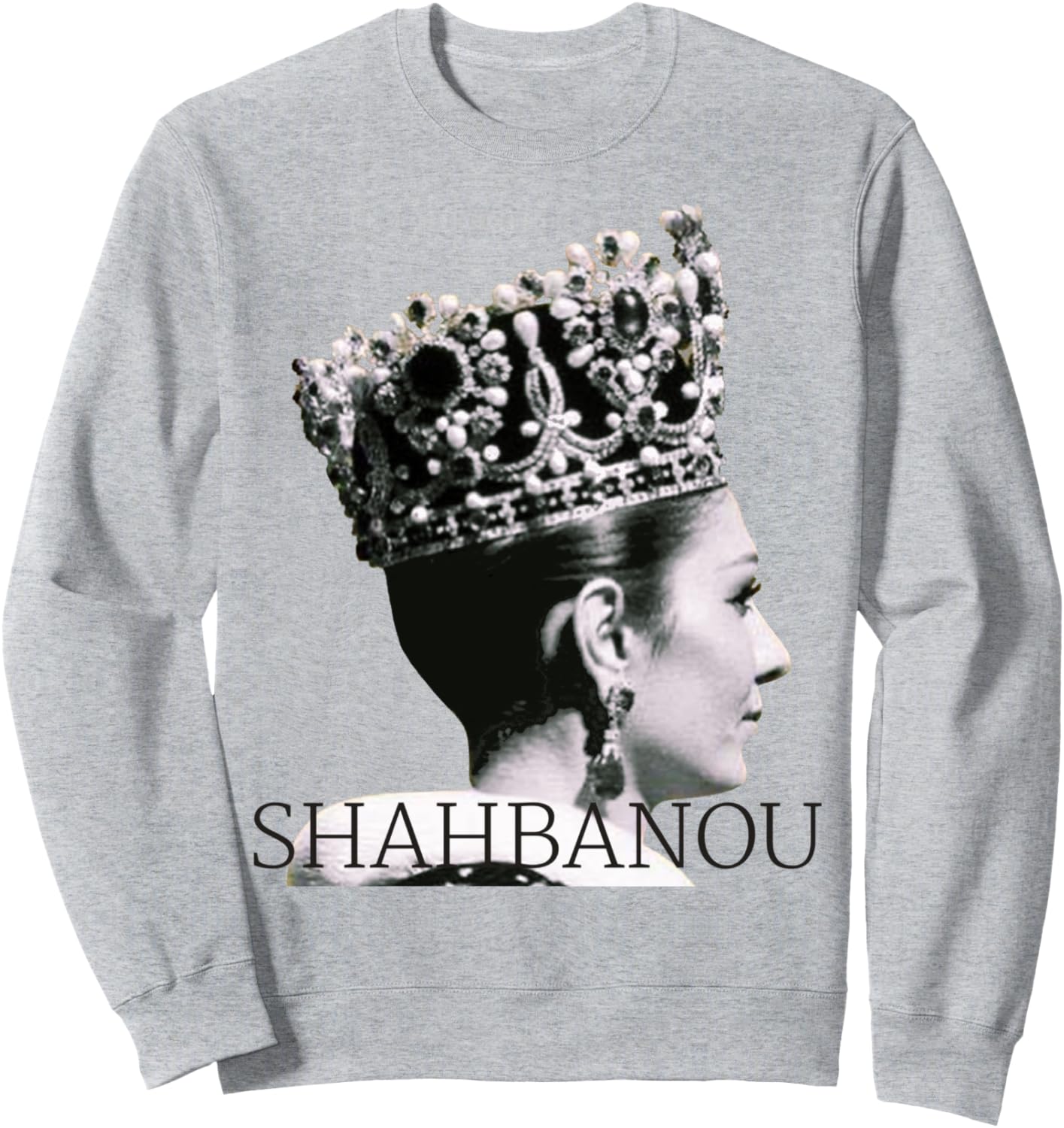 

Ретро-толстовка с изображением иранской императрицы Фарах Пахлави (Шахбану), серая Shahbanou Iran Empress Farah Pahlavi Iranian Retro, Серый, Ретро-толстовка с изображением иранской императрицы Фарах Пахлави (Шахбану), серая Shahbanou Iran Empress Farah P