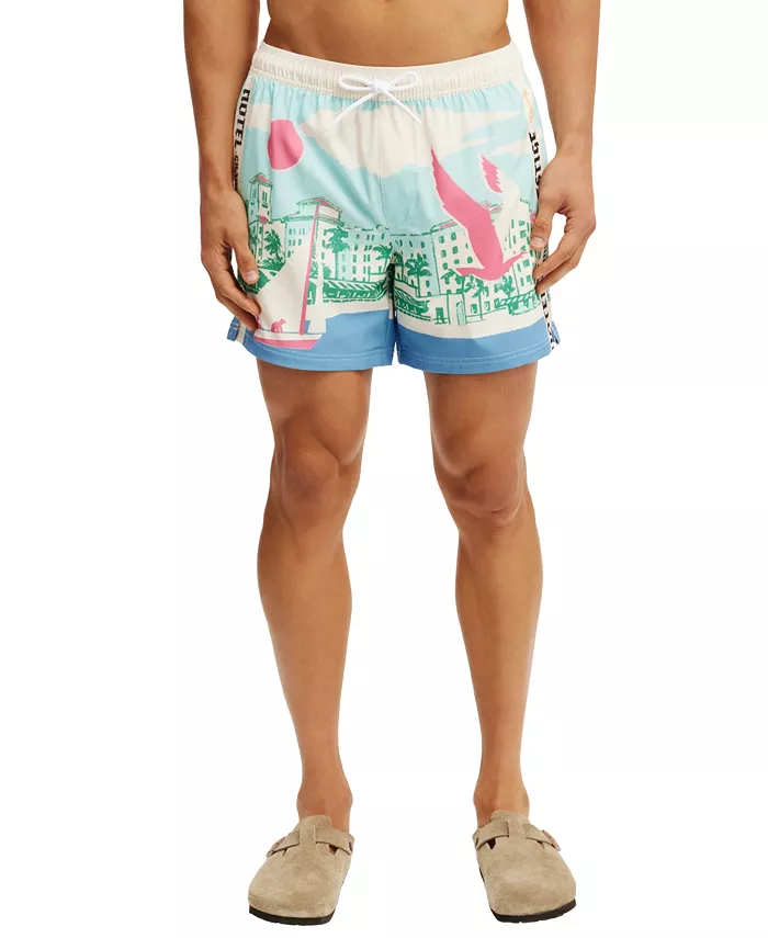 

Мужские эластичные плавки для плавания COTTON ON, синий