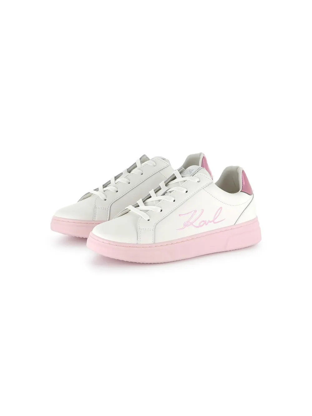Кроссовки Karl Signature KARL LAGERFELD KIDS, белый — фото 3