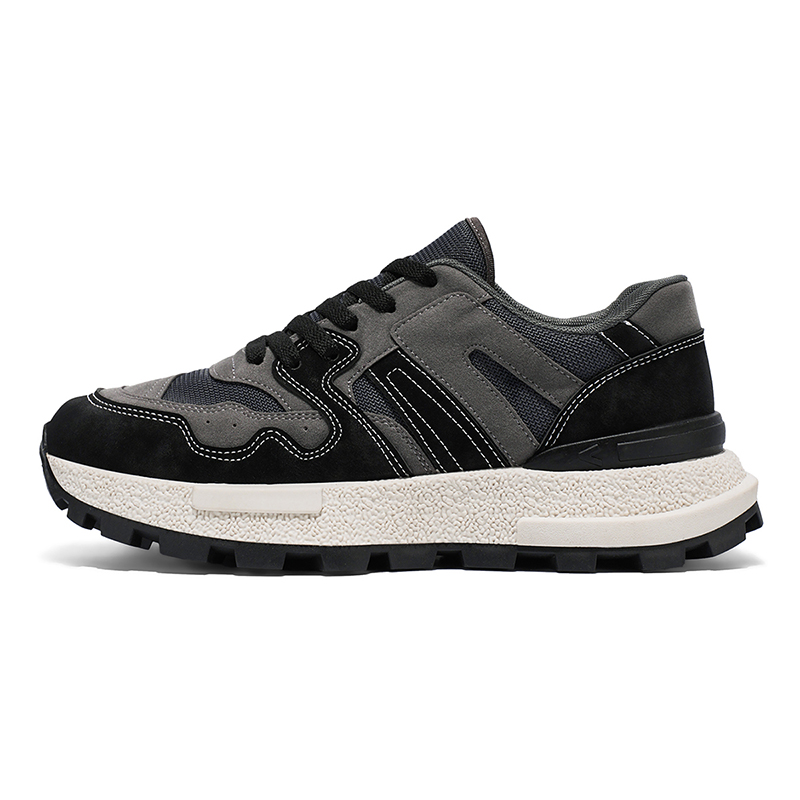 

Boogie Bear Низкие массивные кроссовки мужские черно-серые, цвет Black Gray