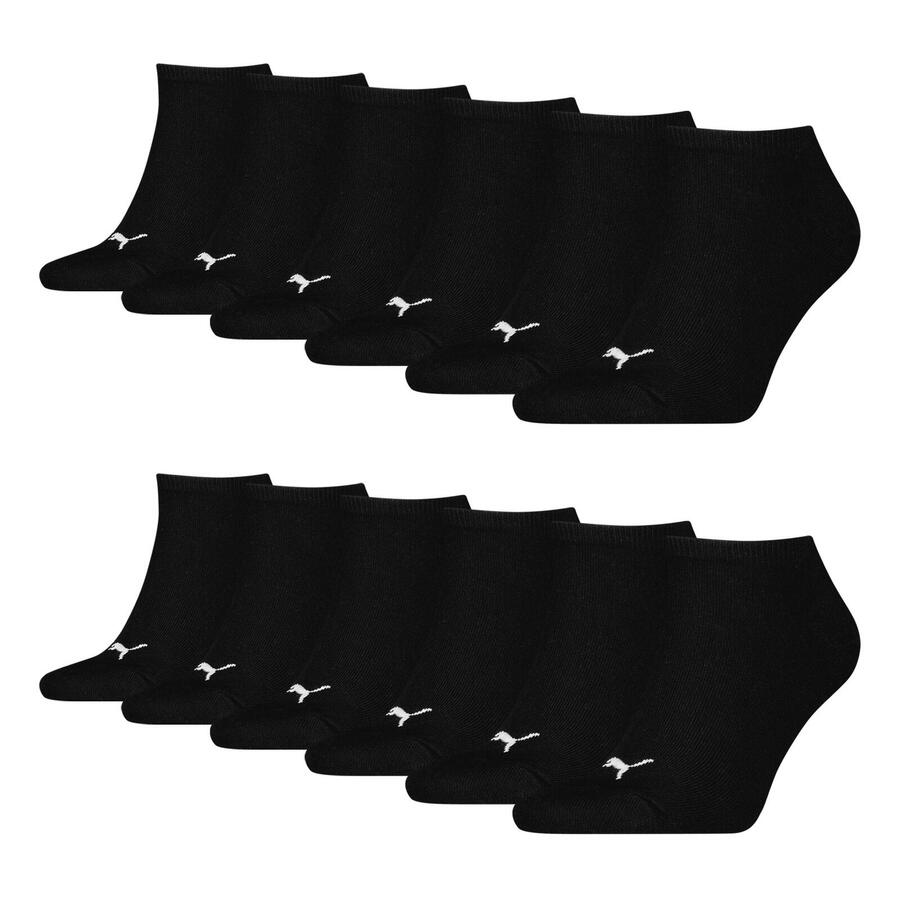 

PUMA Носки для кроссовок, 6 пар, мягкие, удобные, мужские и женские, унисекс - мягкий хлопок