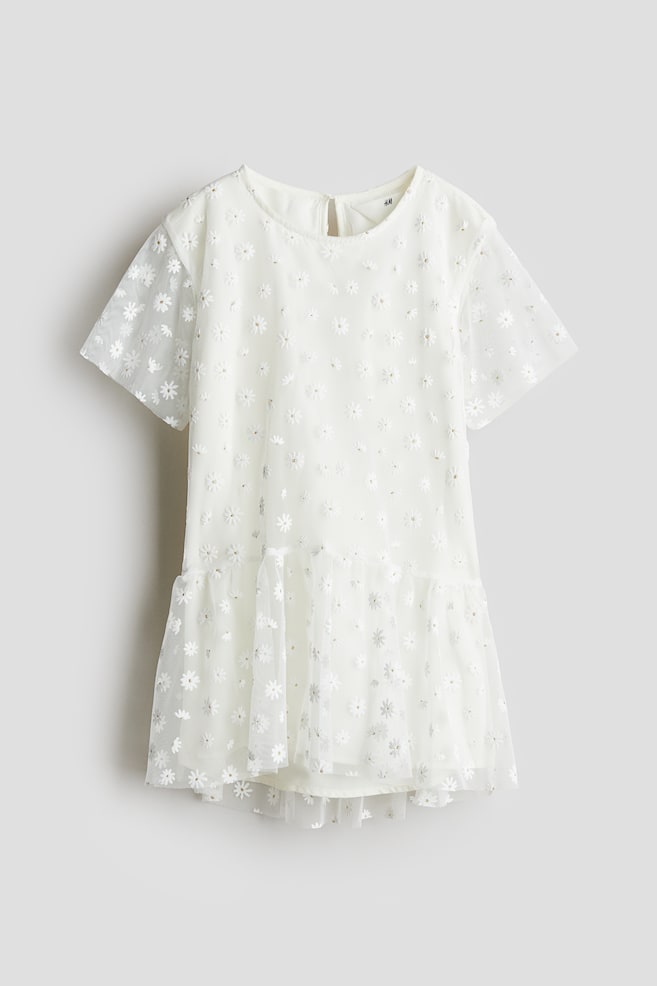 

Платье с вышивкой H&M, мультиколор