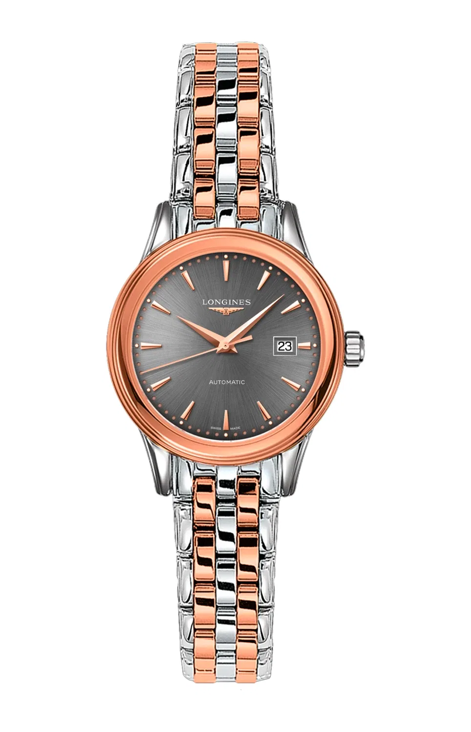ФЛАГМАН - L4.374.3.78.7 LONGINES, черный