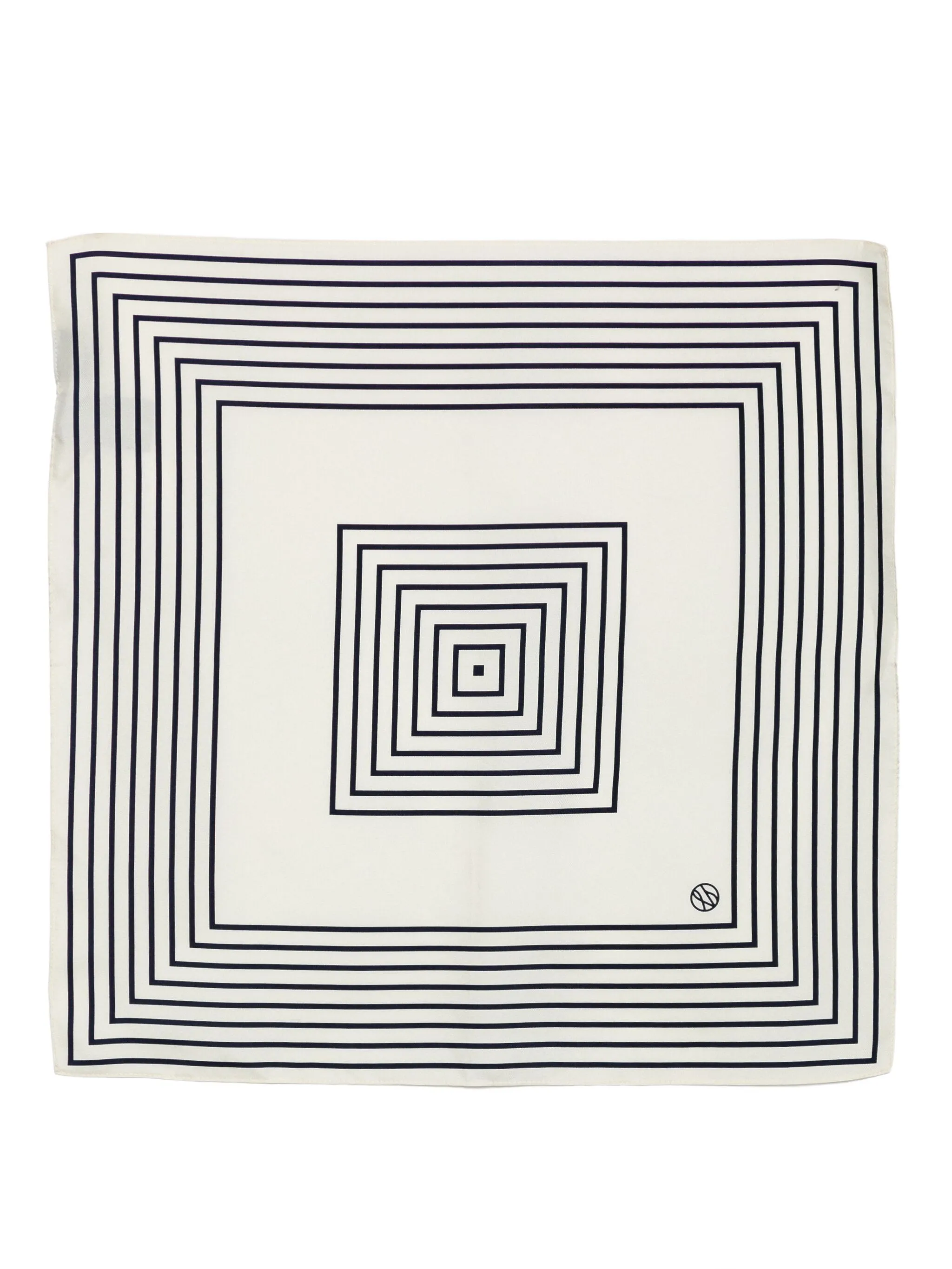 

Шарф в полоску Lescarf, нейтральный