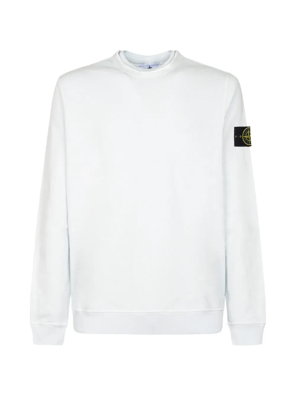 Толстовка с нашивкой Stone Island, белый