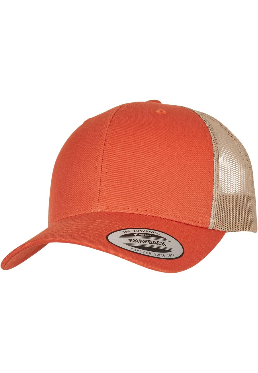 

Бейсболка Flexfit Cap, цвет khaki/orange