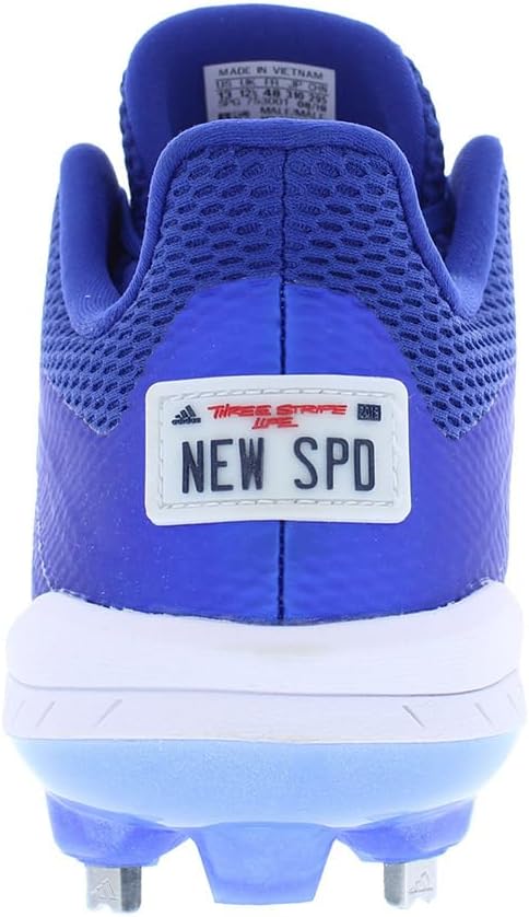 Бейсбольные бутсы для мужчин Adidas Afterburner 6, металлик/синий — фото 3
