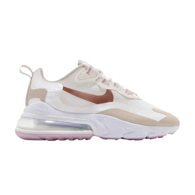 Кроссовки Nike Wmns Air Max 270 React 'Metallic Red Bronze', белый