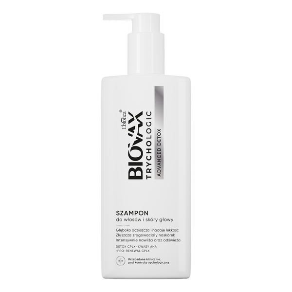 

Шампунь для волос, 200 мл L'Biotica Biovax Trychologic advanced detox