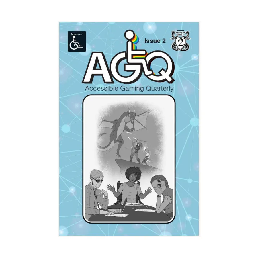

Accessible Gaming Quarterly - Issue #2, Role Playing Games (Accessible Games), мягкая обложка