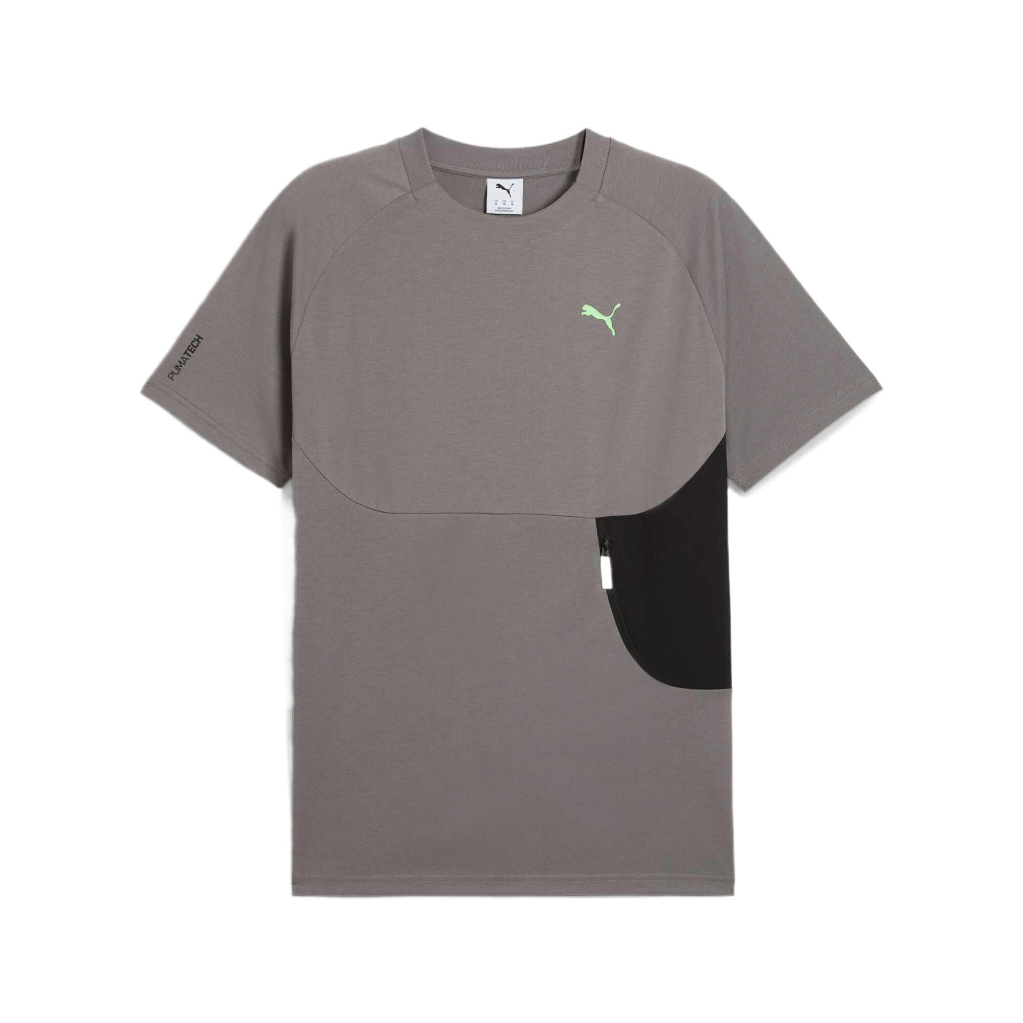 

Футболка мужская темно-серая PUMA, темно-серый