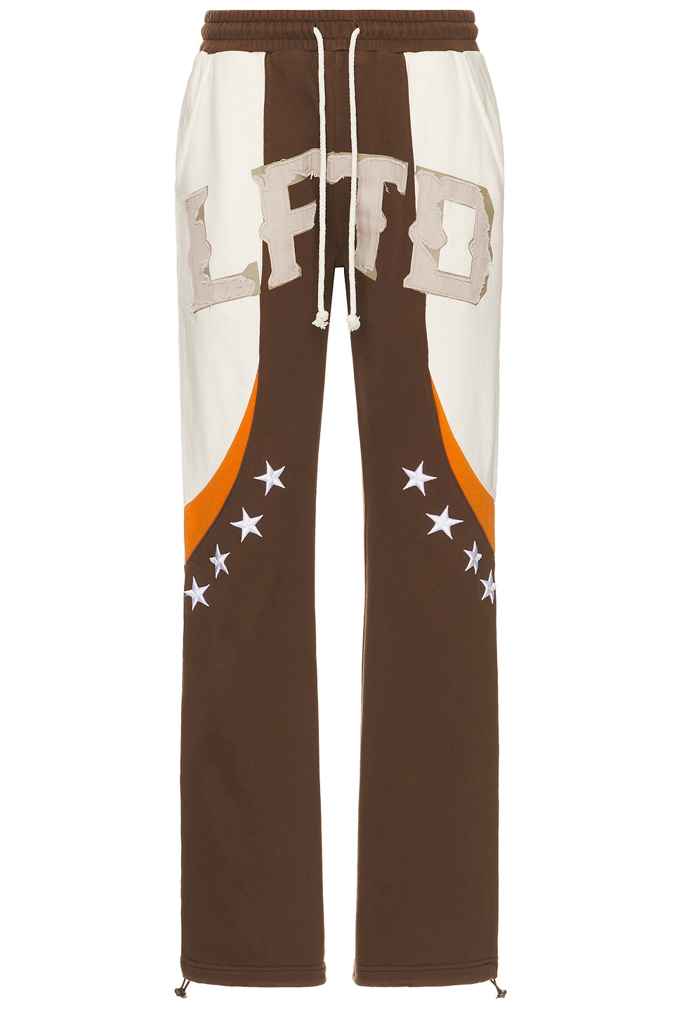 

Спортивные штаны с изображением звезды Lifted Anchors, white & brown