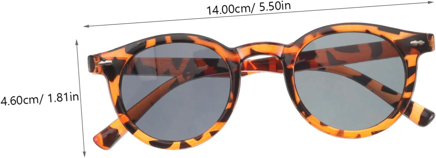 

Стильные женские солнцезащитные очки в круглой оправе с поляризованными линзами UV400 для езды на велосипеде BRIGHTFUFU, Assorted Color stylish sunglasses -Size:14