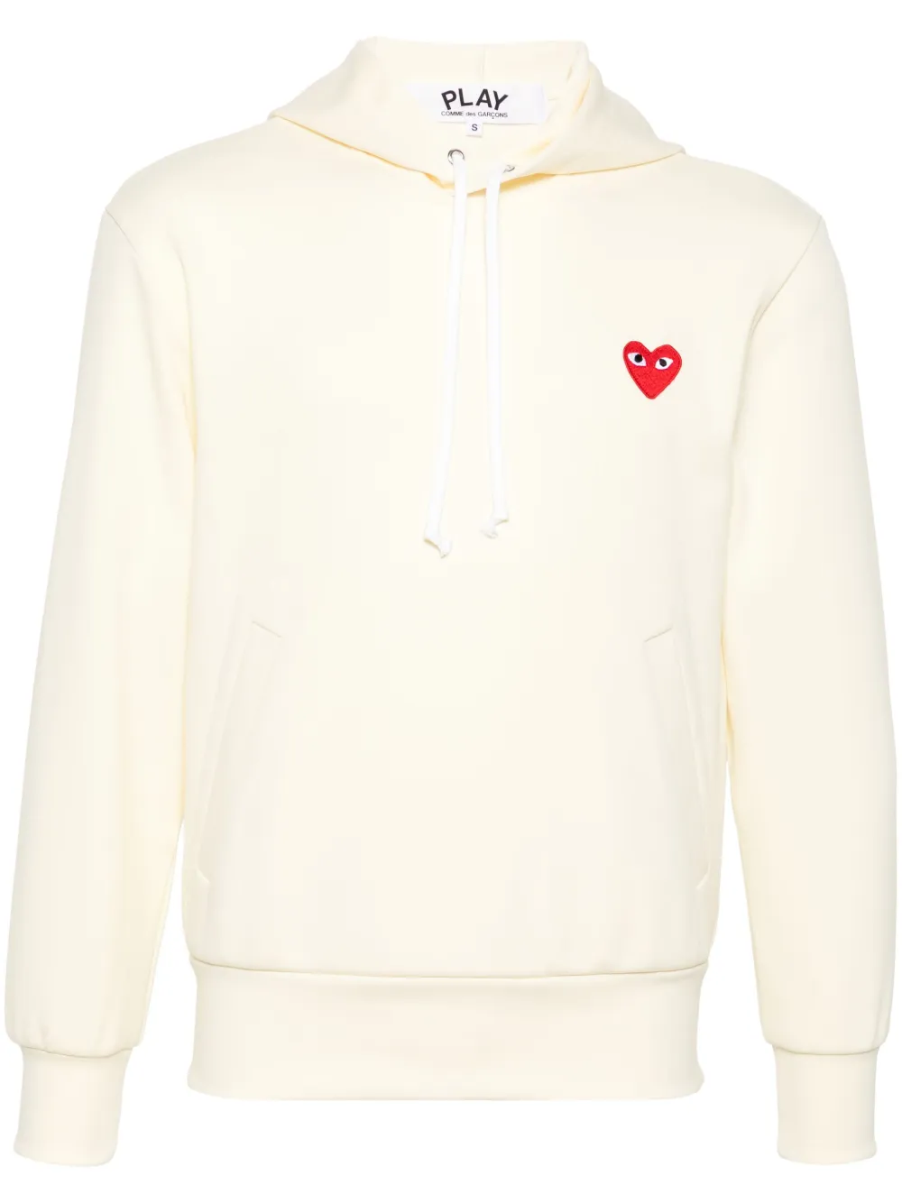 

Худи с нашивкой COMME DES GARCONS, желтый