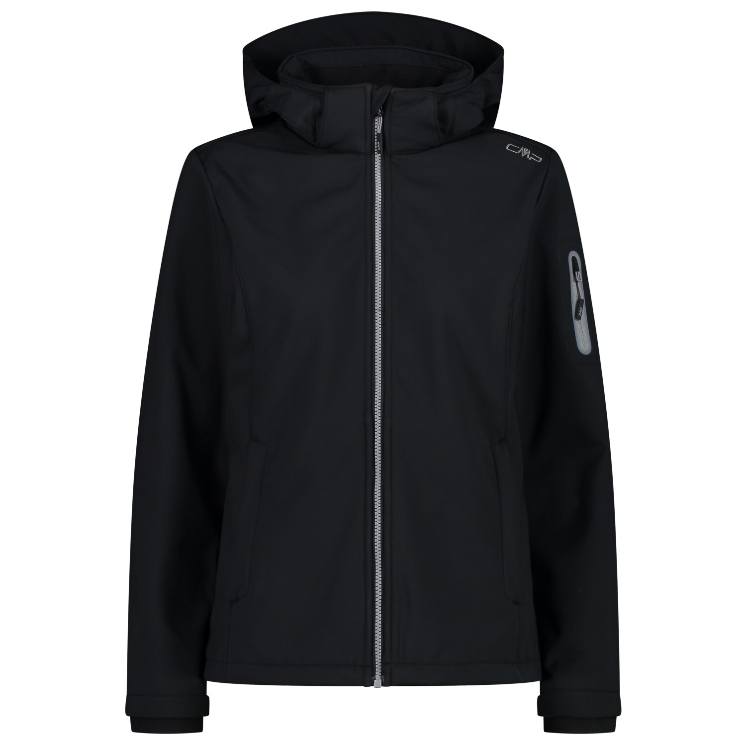 

Куртка из софтшелла Cmp Women's Softshell Zip Hood, цвет Nero