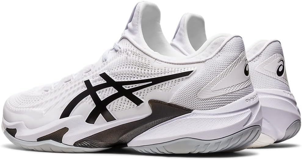 Теннисные кроссовки Asics Men's Court FlyteFoam 3, белый/черный — фото 3