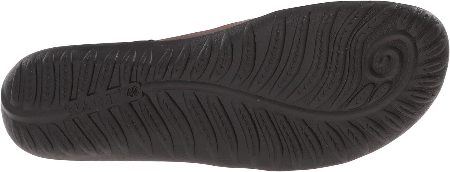 Сандалии на плоской подошве Papaki Naot, цвет Shiitake Nubuck/Sterling Leather — фото 3