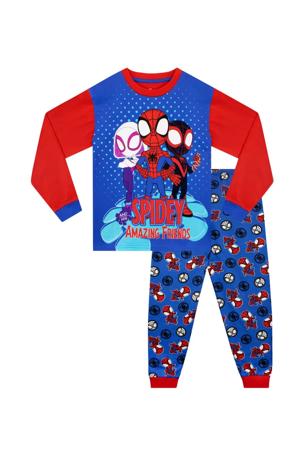 Пижама Spiderman Marvel, синий