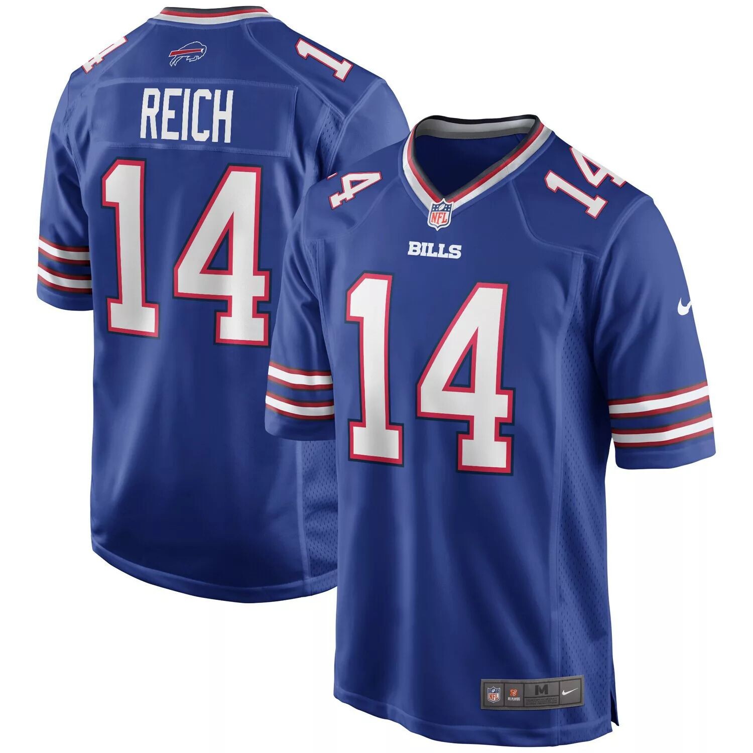 

Мужская майка игрока в отставке Frank Reich Royal Buffalo Bills Game Nike