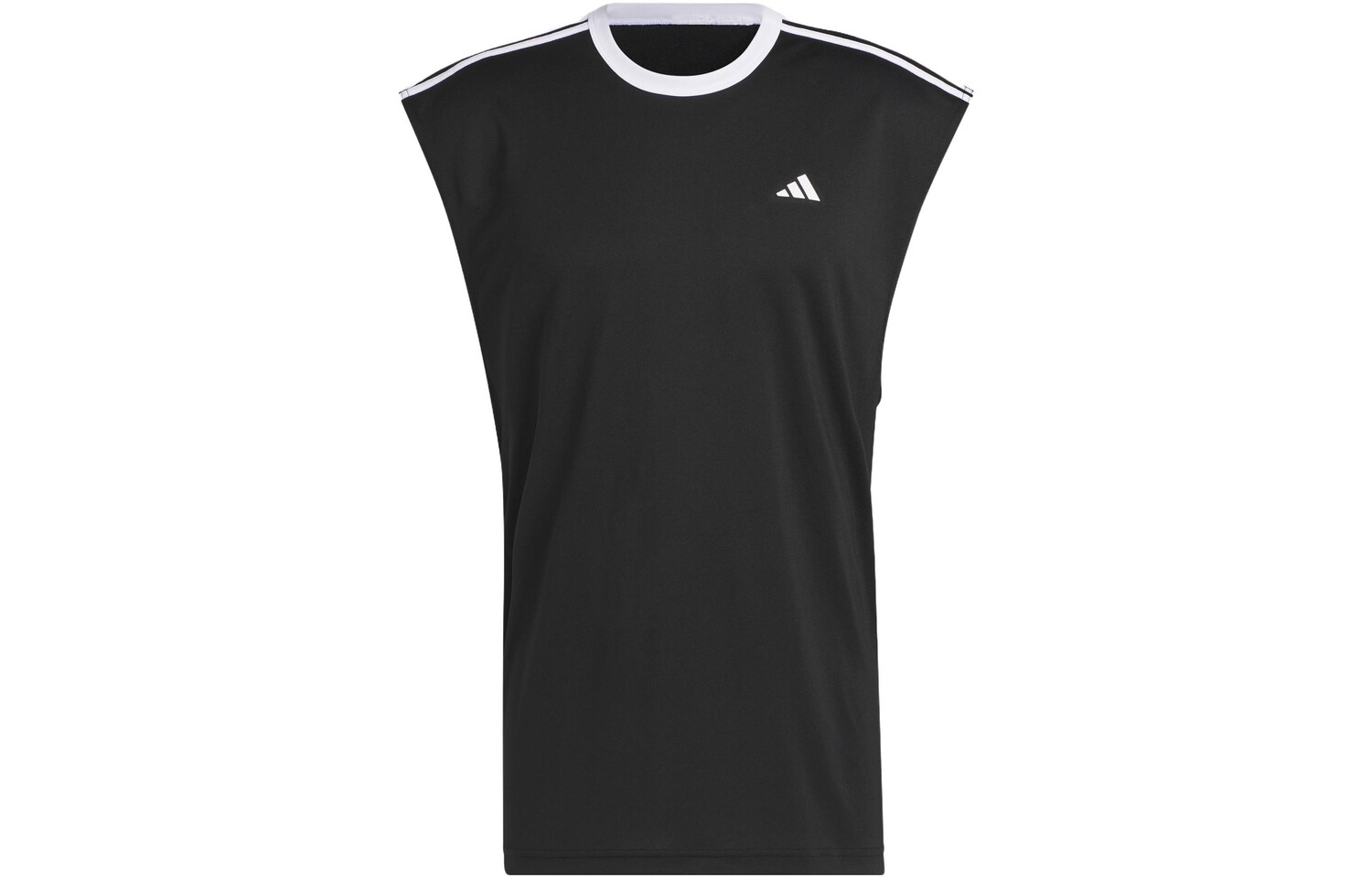 

Баскетбольная майка мужская черная Adidas, черный