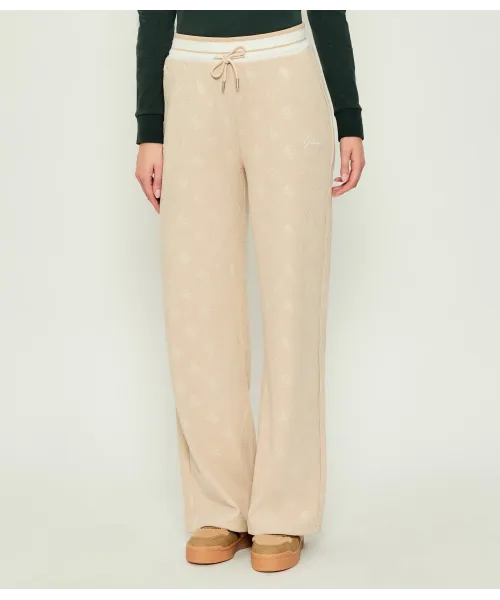 

Вельветовые спортивные брюки Paulina Relaxed fit Guess Active, бежевый