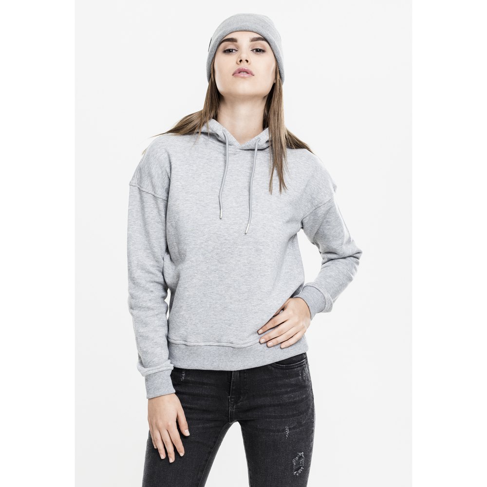 

Толстовка Urban Classics Basic Ribbed, серый