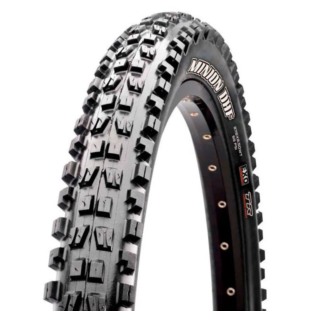 

Шина для горного велосипеда Maxxis Minion DHF 3CT/EXO/TR 120 TPI Tubeless 27.5´´ x 2.80, черный