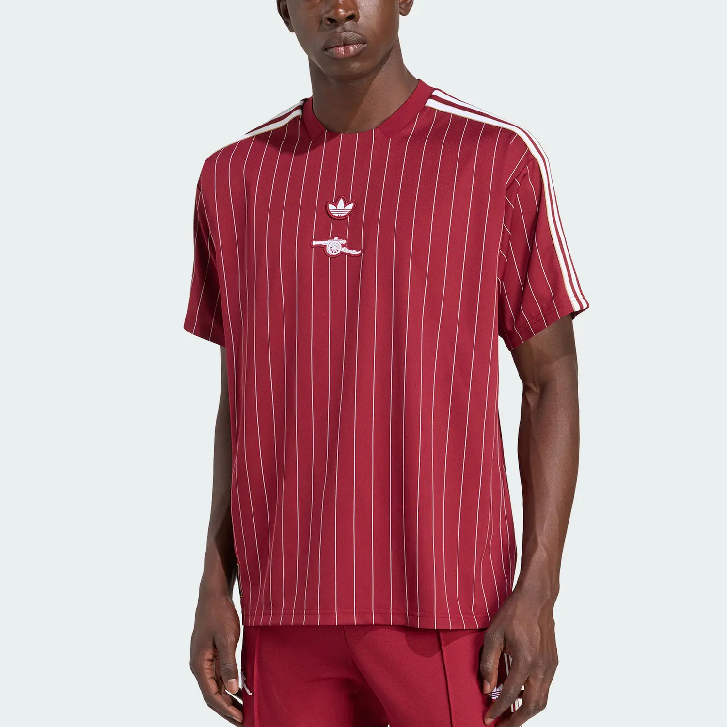 Футболка SS25 Arsenal Terrace Icons унисекс Adidas Originals, красный — фото 4