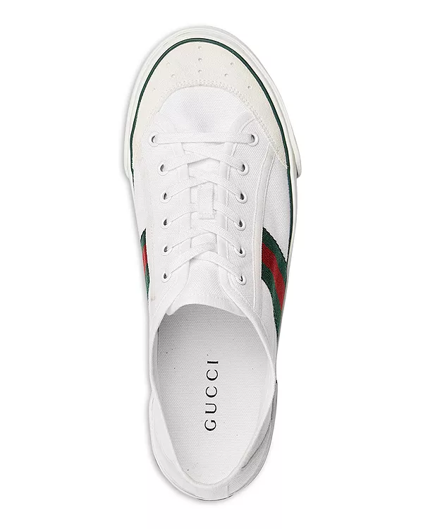 Мужские теннисные кроссовки 1977 года Gucci, белый — фото 3
