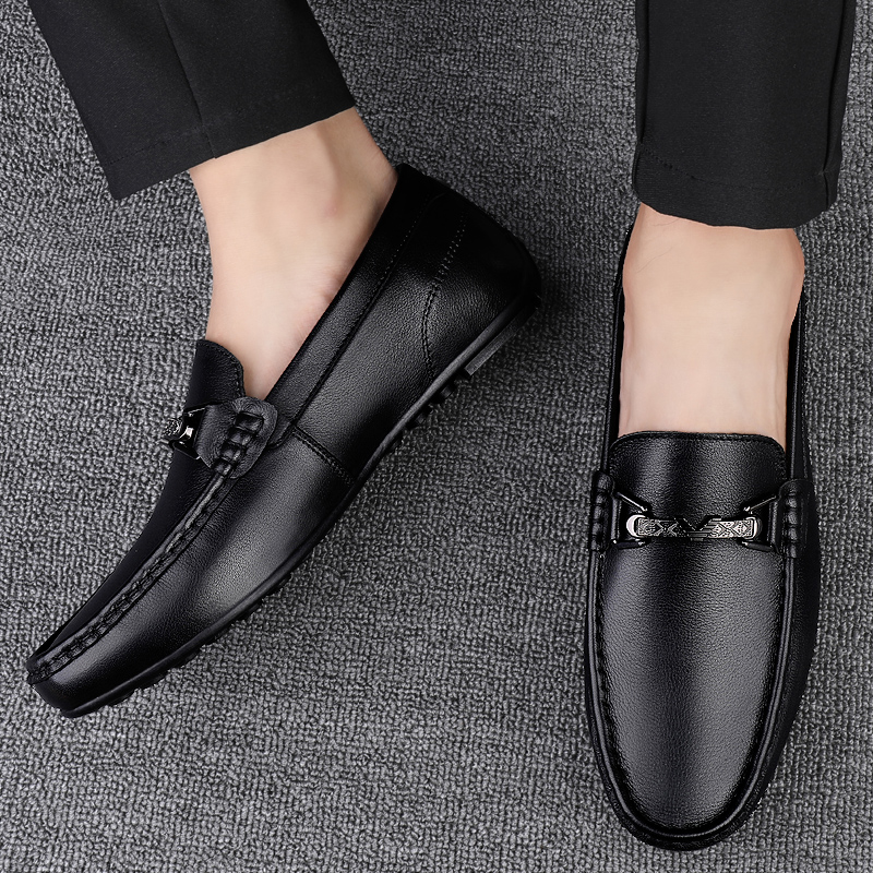 BAGE Мужские повседневные кроссовки Low Top черные, цвет Black — фото 3