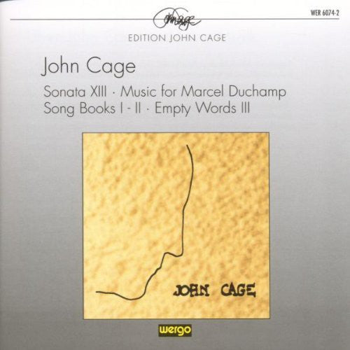 

CD диск Cage: Sonata Xiii / Song Books I-II