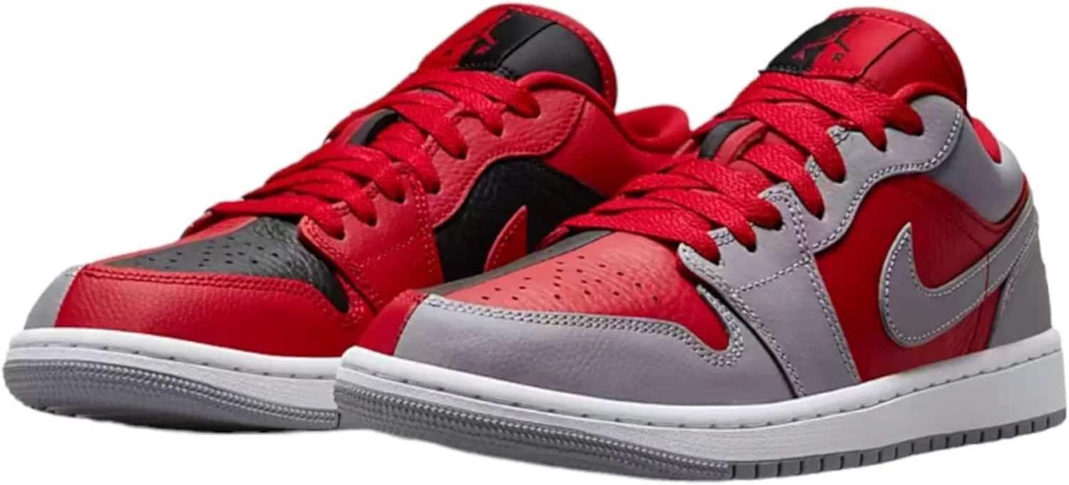Кроссовки мужские Nike, цвет Gym Red/Cement Grey-black — фото 3