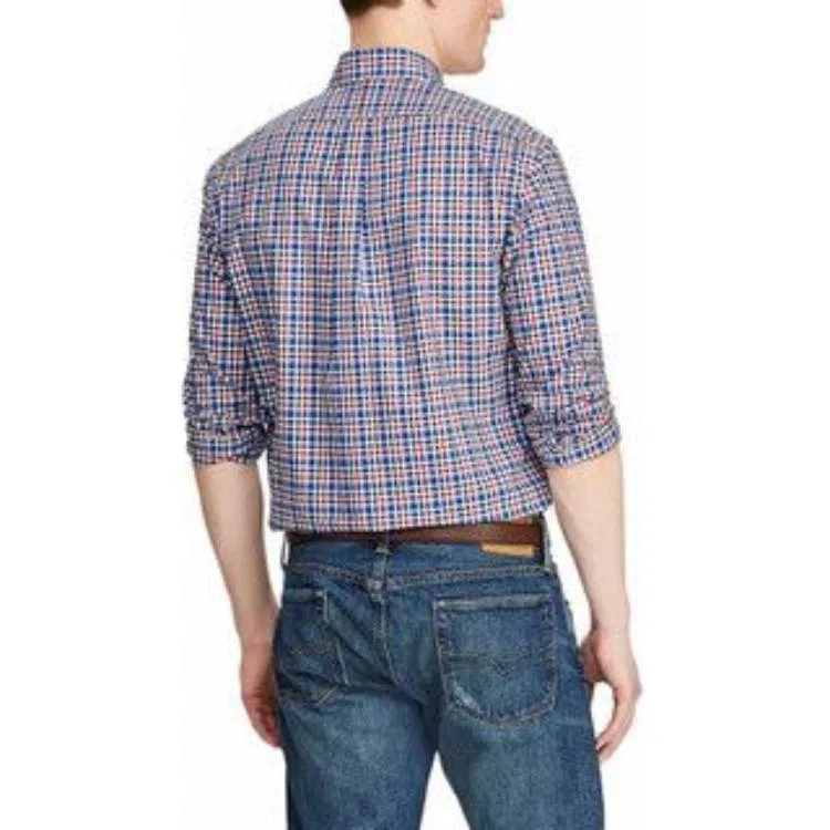 Рубашка Polo Ralph Lauren Marine Blue — фото 4