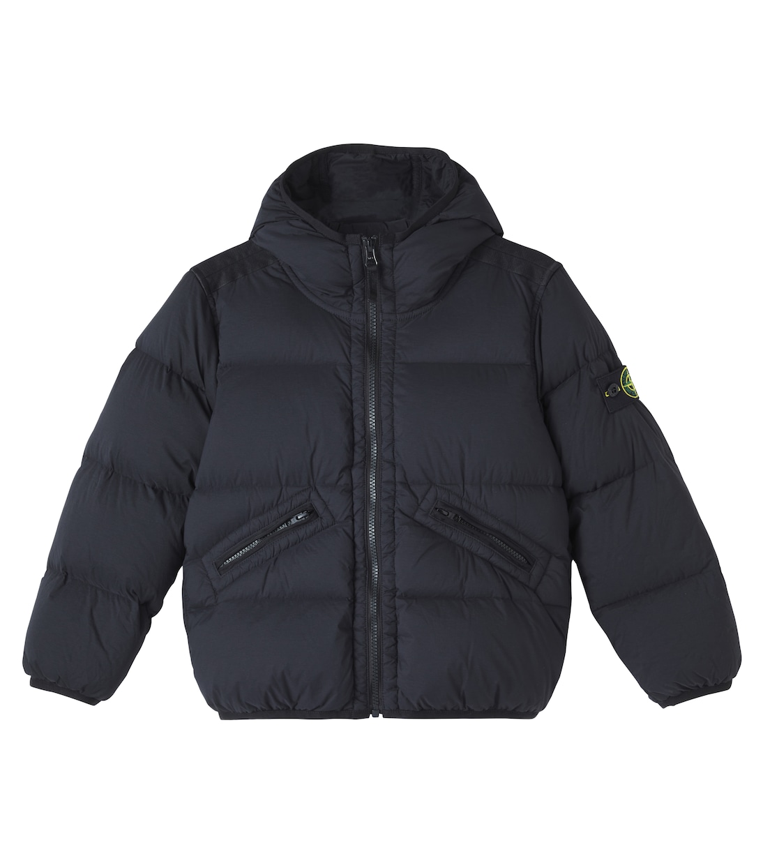 

Пуховик Компас Stone Island Junior, черный