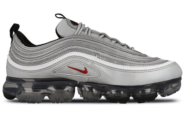 Кроссовки air vapormax 97 Nike, серебряный — фото 2