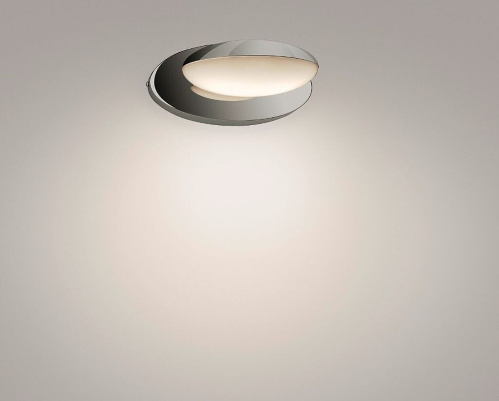 

Светодиодный настенный светильник Philips «Hotstone», серебро