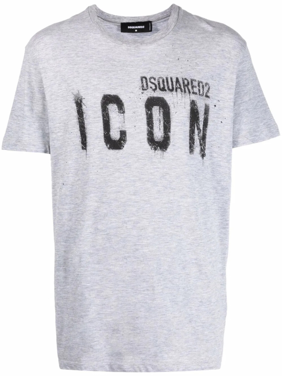 

DSQUARED2 футболка Icon с логотипом, серый