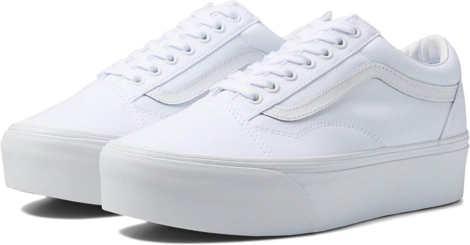 

Кроссовки Old Skool Stackform Vans, цвет True White