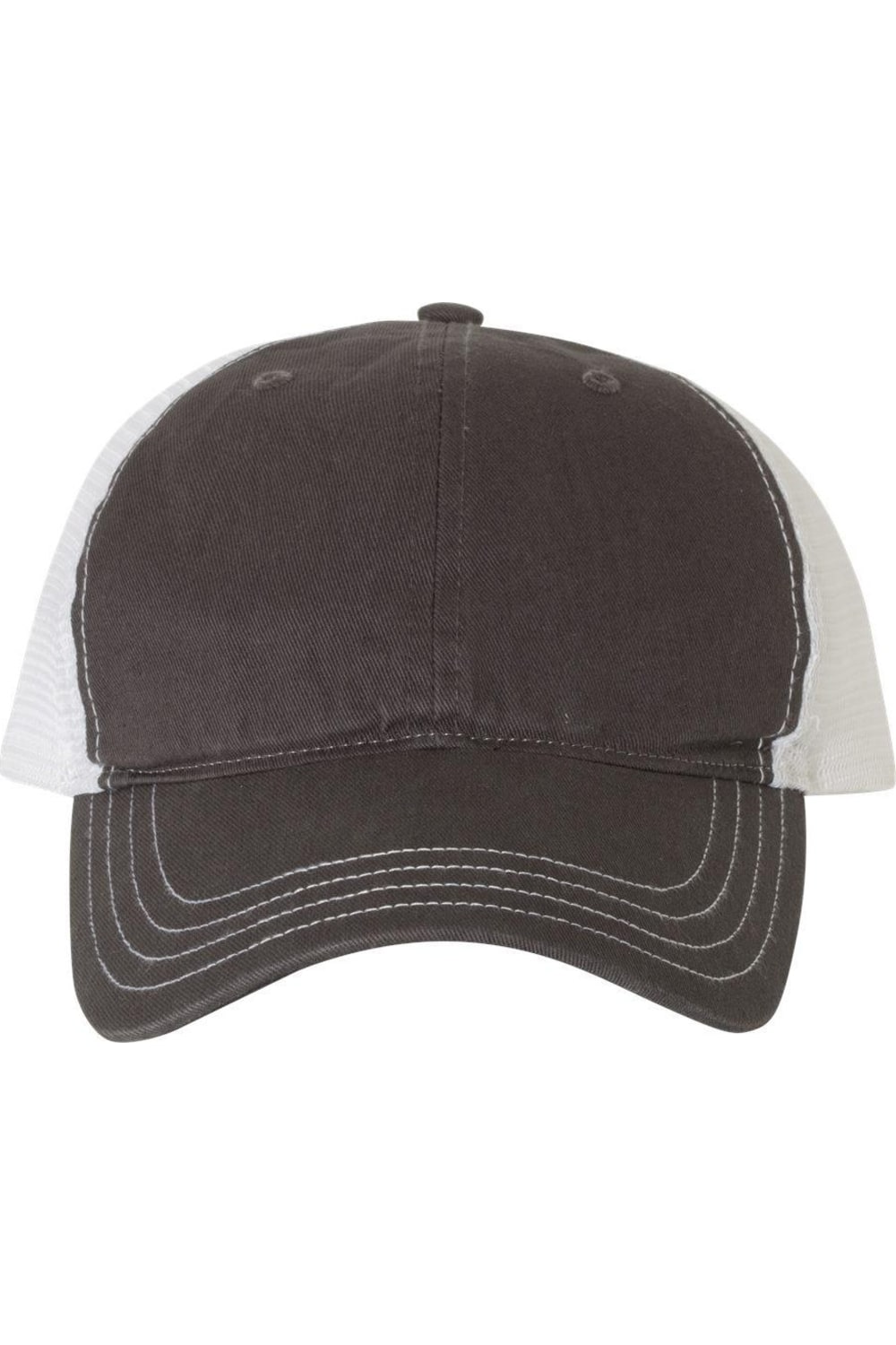 

Кепка дальнобойщика Richardson Garment-Washed, цвет charcoal/ white