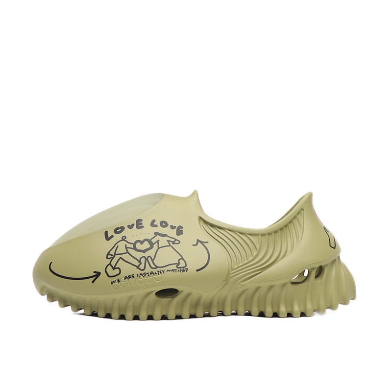 Футболка Foam Runner Clogs Unisex Green GENEGG, Матча