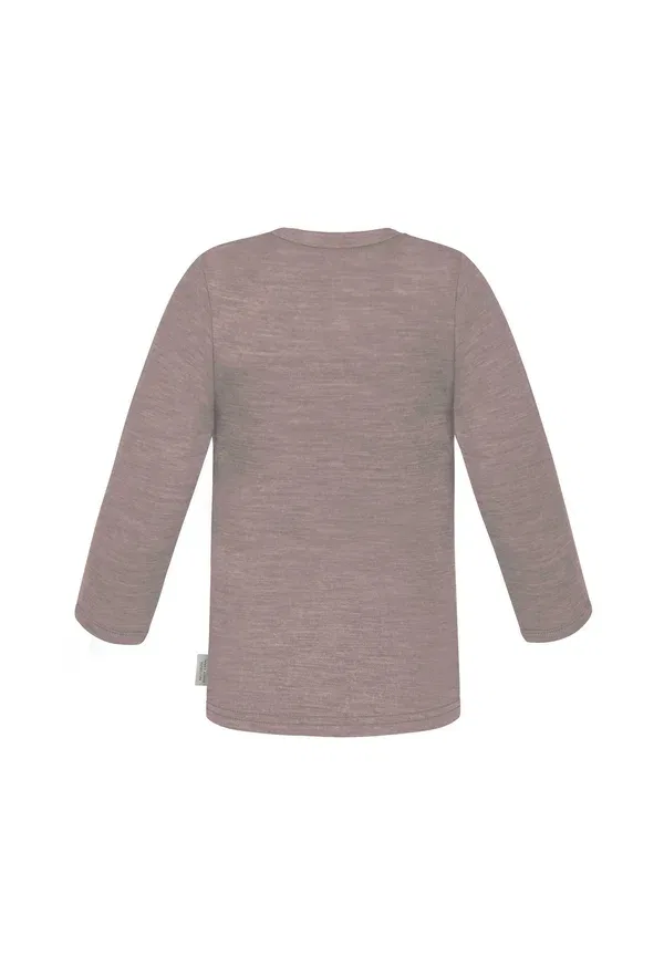 Свитер Merino feinstrick woll winterpullover mit knopf undershirt Normani Outdoor Sports, розовый — фото 2